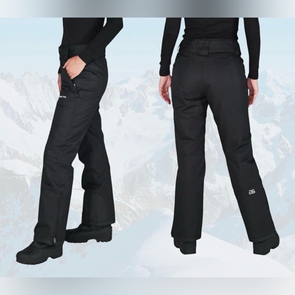 Black Snow Pants - Picture 3 of 8